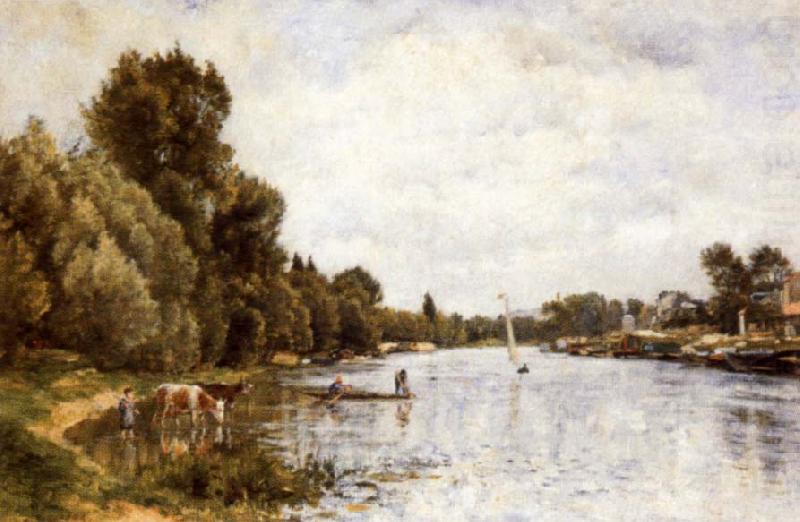 The Seine near Argenteuil, Stanislas lepine